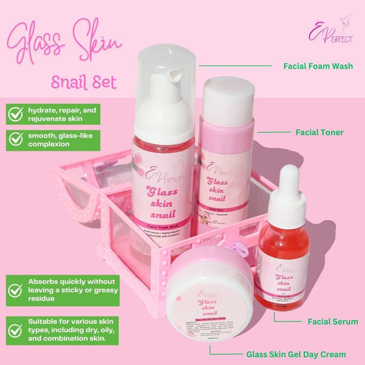 EPERFECT GLASS SKIN SNAIL SET (home care)