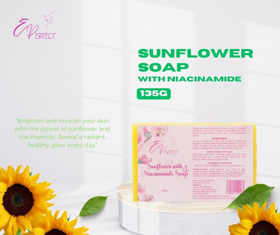 EPERFECT SUNFLOWER NIACINAMIDE SOAP